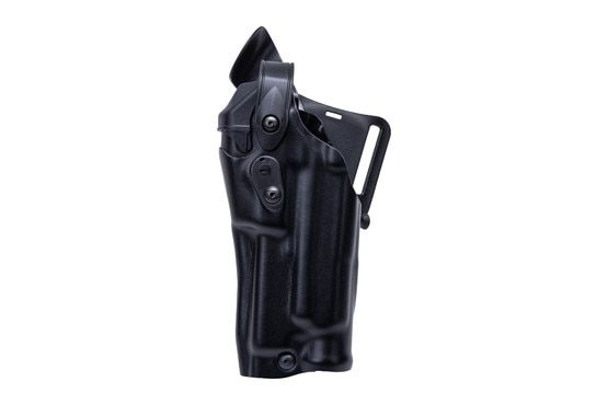 Safariland 6360RDS Mid-Ride Holster for GLOCK 17/22 With X300U has a suede lining